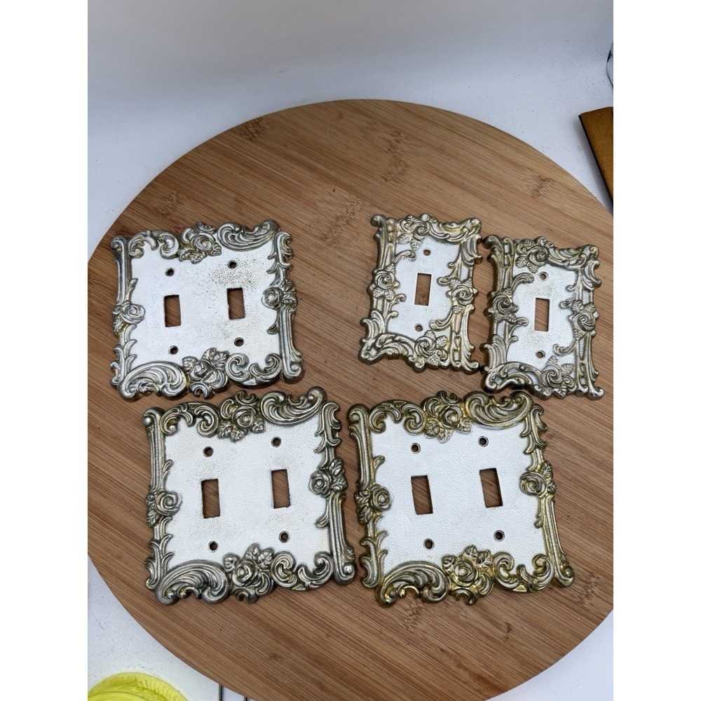 Lot Of 5 American Tack & Hardware Co. Outlet & Light Switch Plate Covers 1967